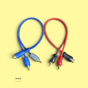 XTC SPLITTER Y 1FE2M BLUE/BLK&RED